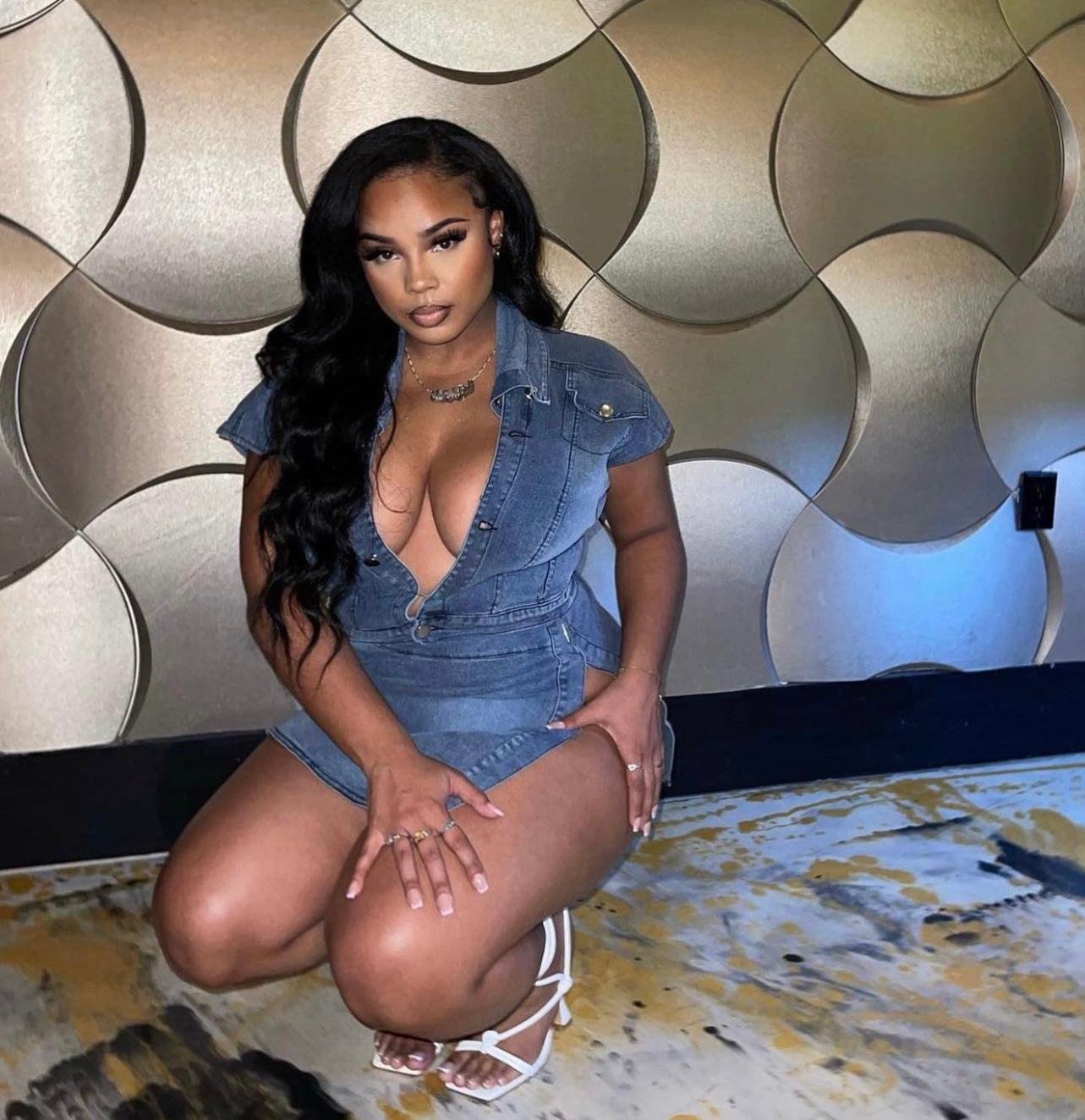 ‘Denim Bae’ Dress