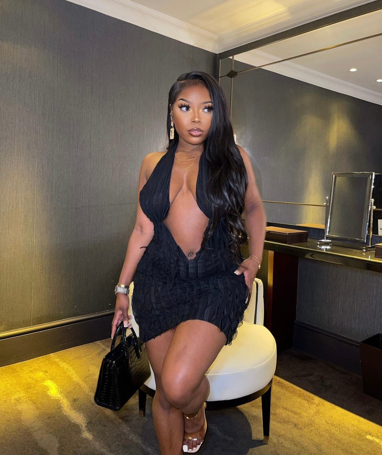 ‘Twice A Lady’ Mini Dress
