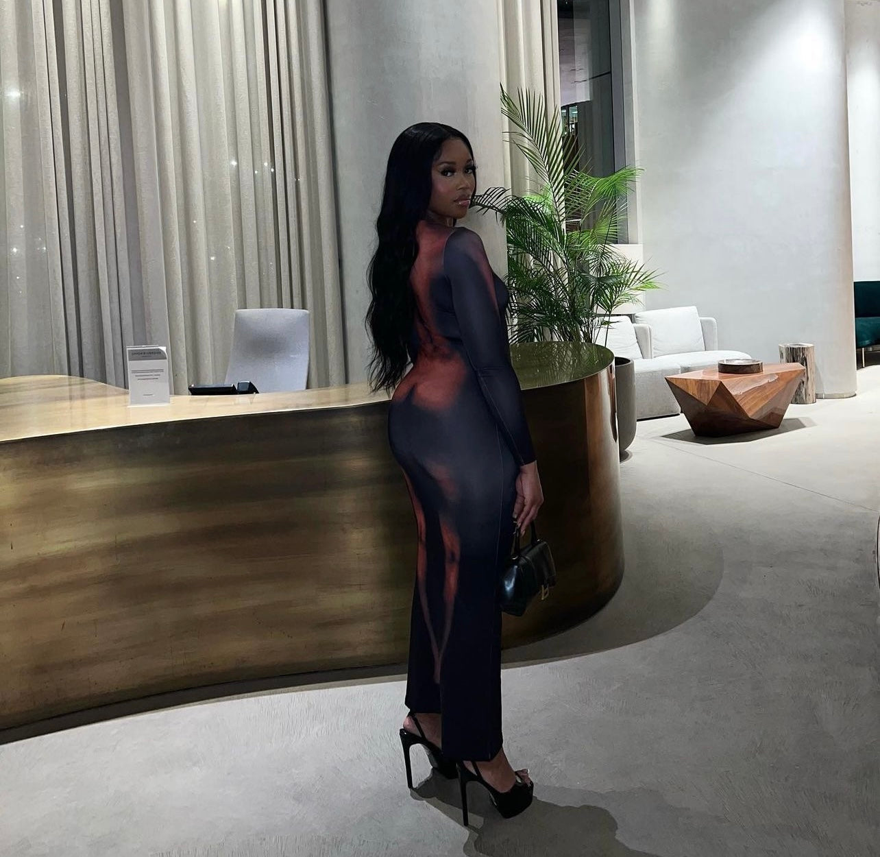 ‘Paid for it’ Dress