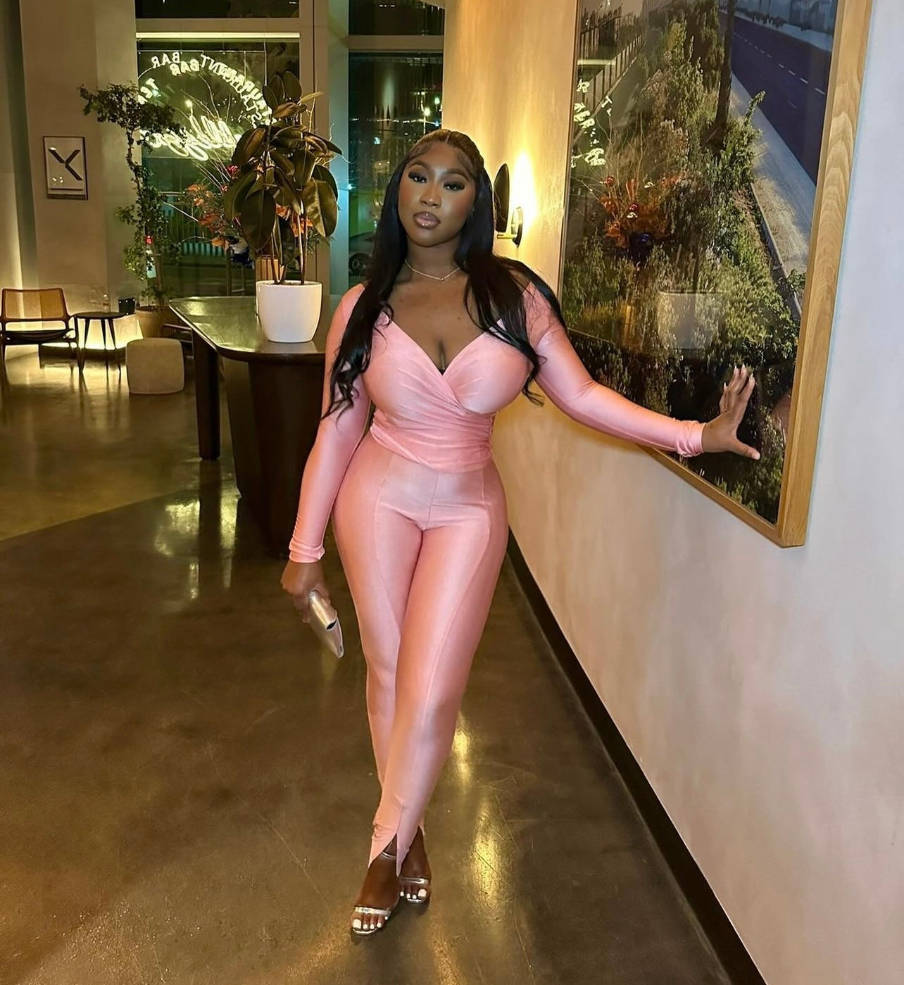 ‘Saudiah’ Set - Pink