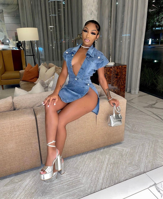 ‘Denim Bae’ Dress