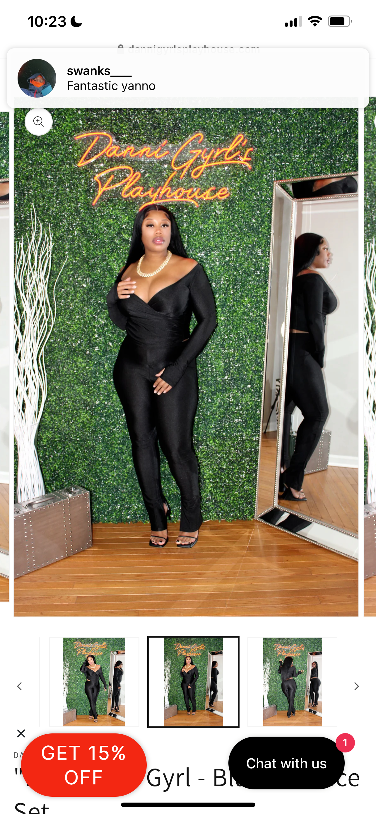 ‘Saudiah’ Set - Black