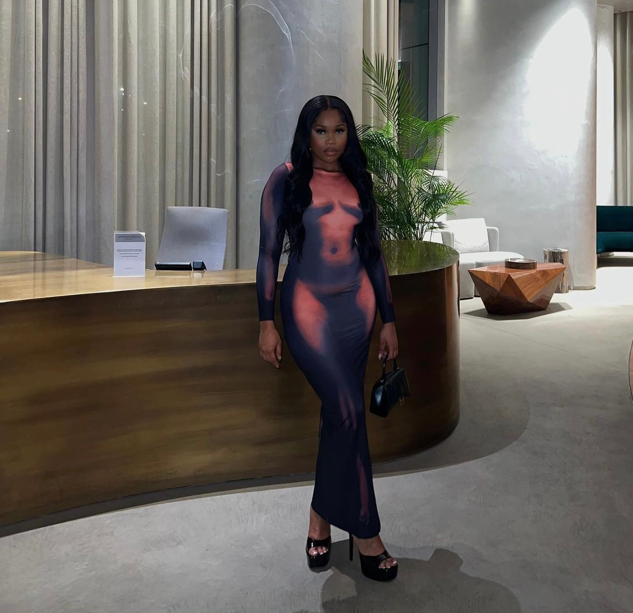 ‘Paid for it’ Dress