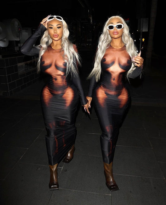 ‘Paid for it’ Dress