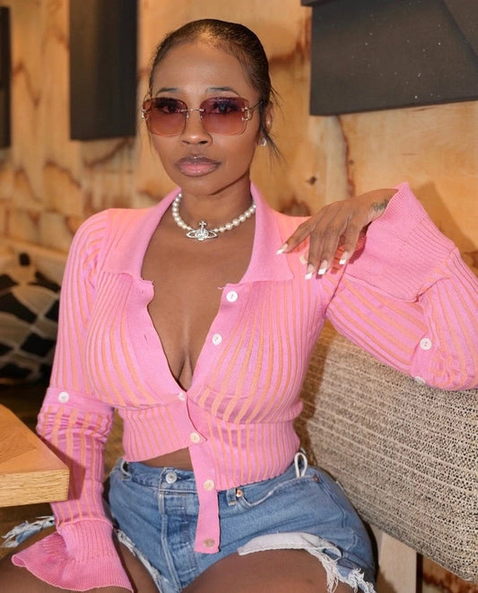 ‘Button Me Down’ Top